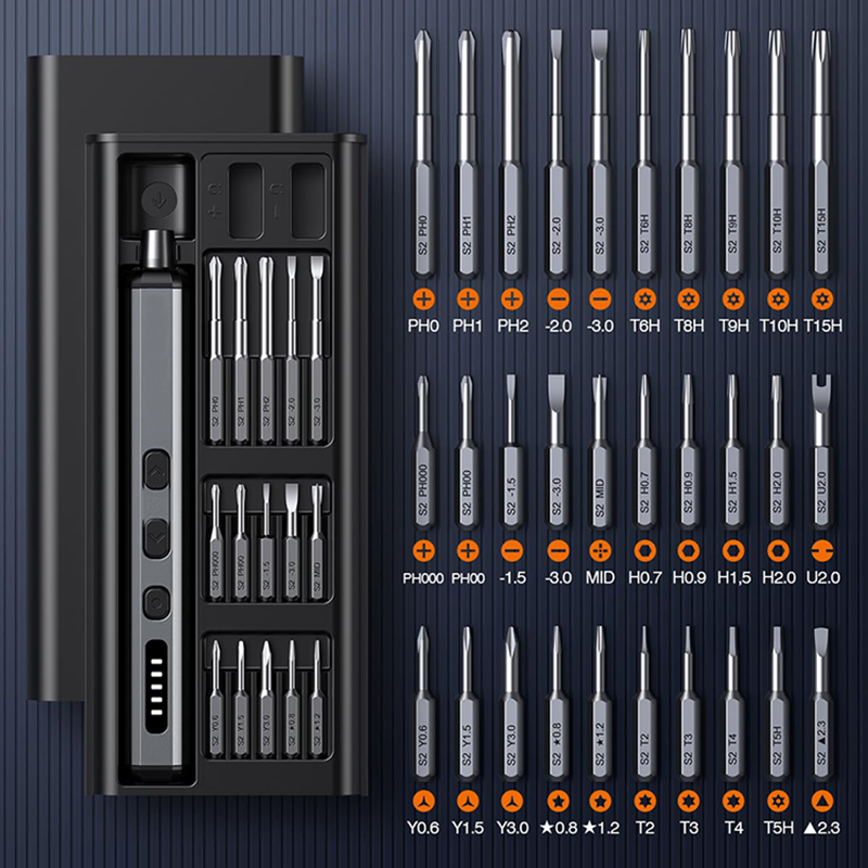 Electronics Repair Business - Juego de destornilladores eléctricos, Kit de
