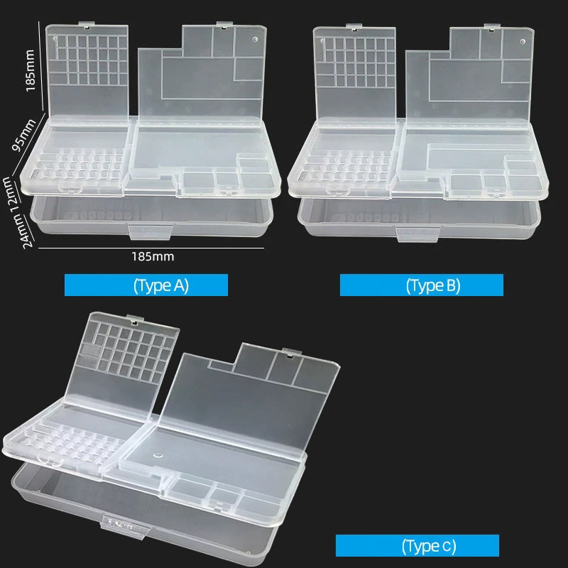 Electronic Repair Tutorial - Caja de Almacenamiento de Componentes Electrónicos