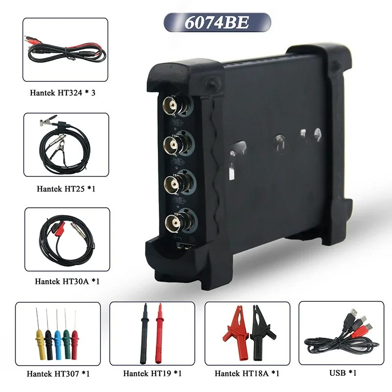 Electronics Repair Engineer - Osciloscopio Digital USB de 4 Canales,
