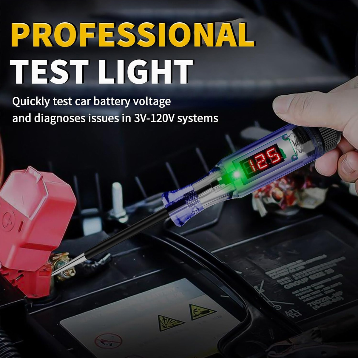 Probador de circuito automotri - Circuit Test Pencil reseña y precio