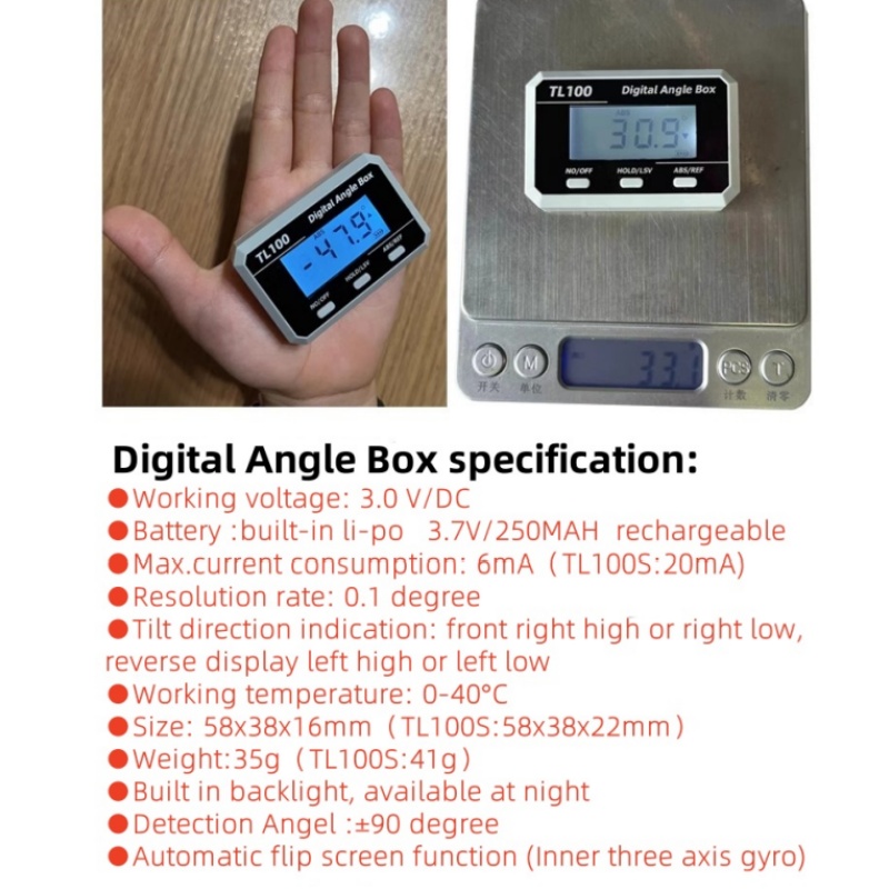 Medidor de ángulo Horizontal,  - Electronics Repair And Maintenance reseña y precio