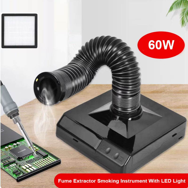 Extractor de humos de soldador - Electronic Repair Tutorial reseña y precio