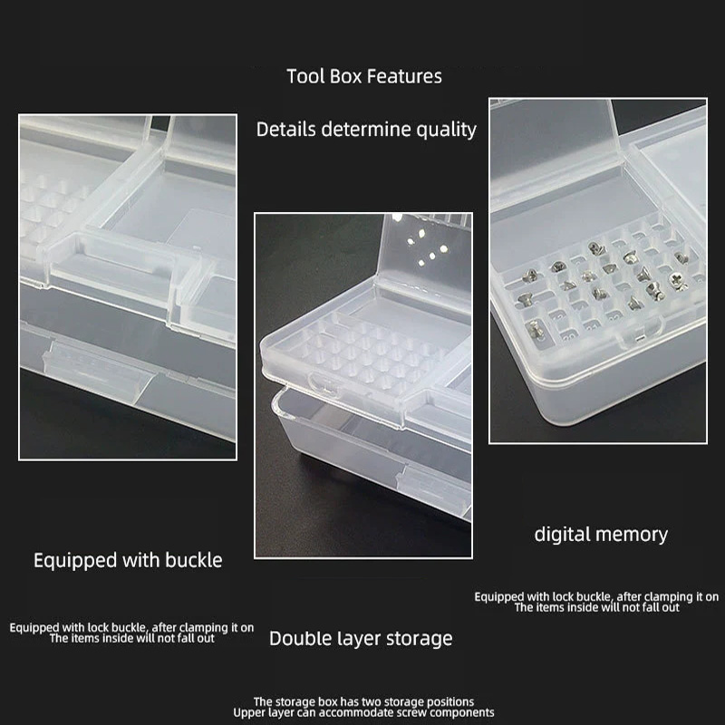 Caja de Almacenamiento de Comp - Electronic Repair Tutorial reseña y precio