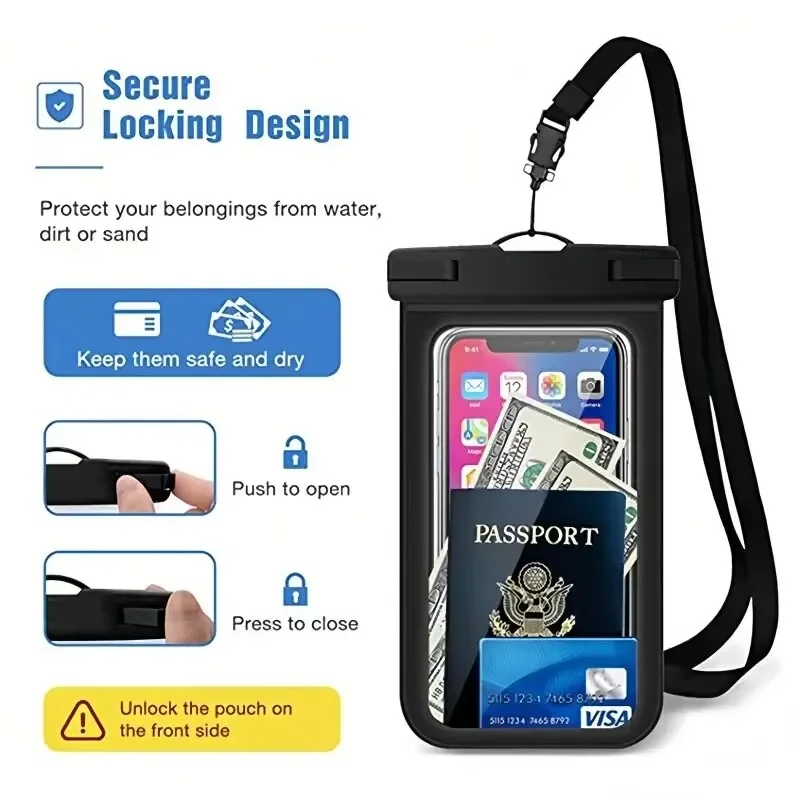 Funda Impermeable para Teléfon - Digitizer Touch Screen reseña y precio